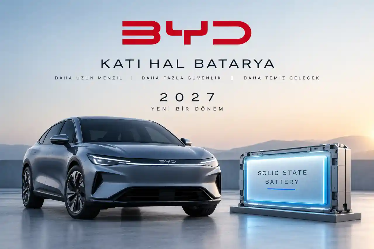 BYD Katı Hal Bataryalı İlk Otomobili İçin Tarih Verdi: 2027’de Yola Çıkacak