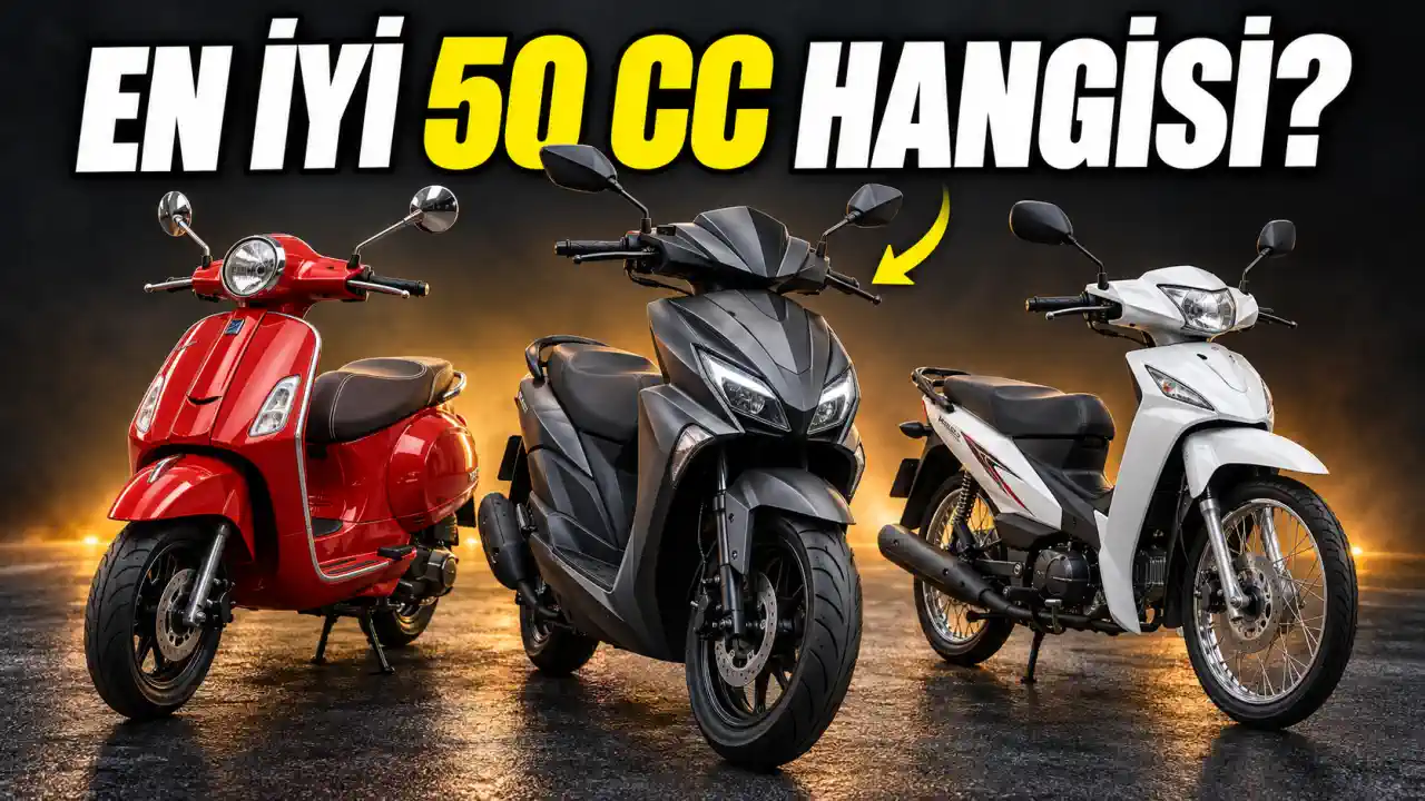 2026 En İyi 50 cc Motosikletler: Fiyat, Yakıt ve Kullanım Tavsiyeleri