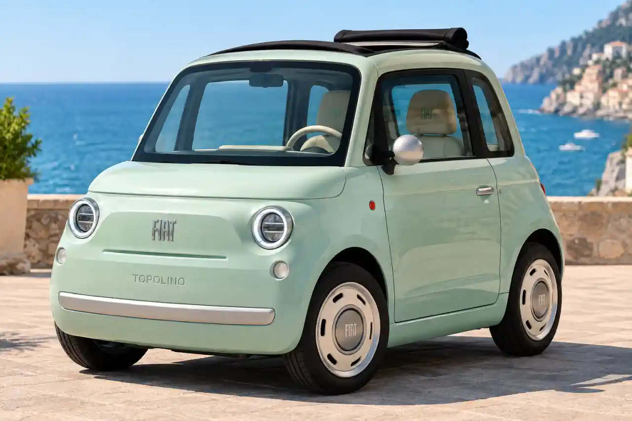 Fiat Topolino Dolcevita Yenilendi: Kapıları Korudu, Açılır Kumaş Tavan Geldi