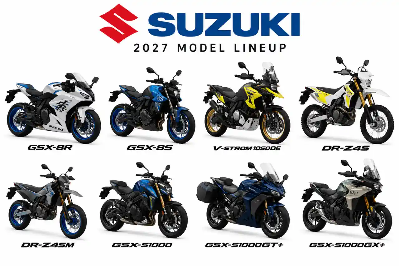 Suzuki 2027 Model Dalgasını Resmen Açıkladı: GSX-8R, GSX-8S, V-Strom, DR-Z ve GSX-S1000 Yenilendi