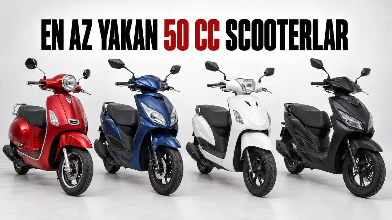 En Az Yakan 50 cc Scooter Modelleri – Gerçek Tüketim