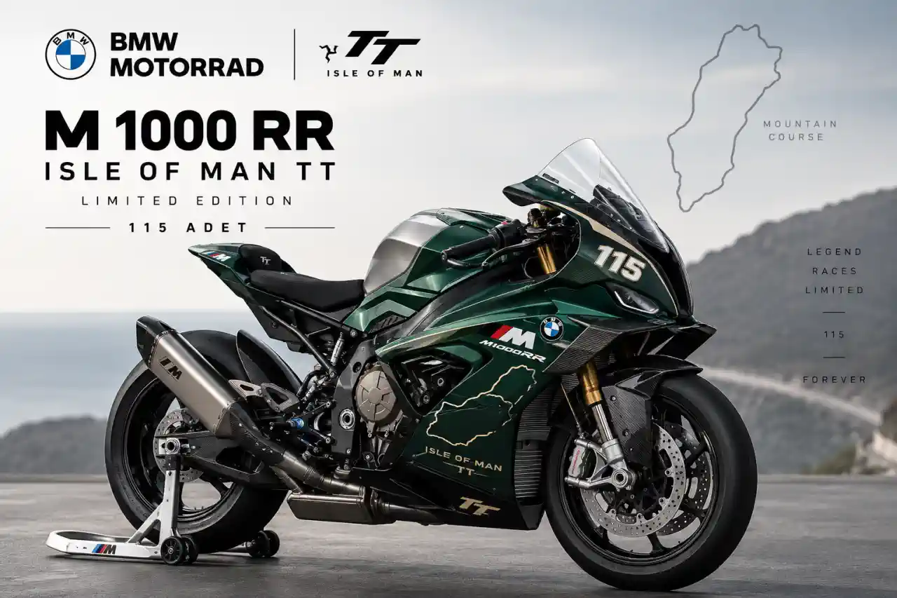 BMW M 1000 RR Isle of Man TT: Dünyada Sadece 115 Adet Üretilecek