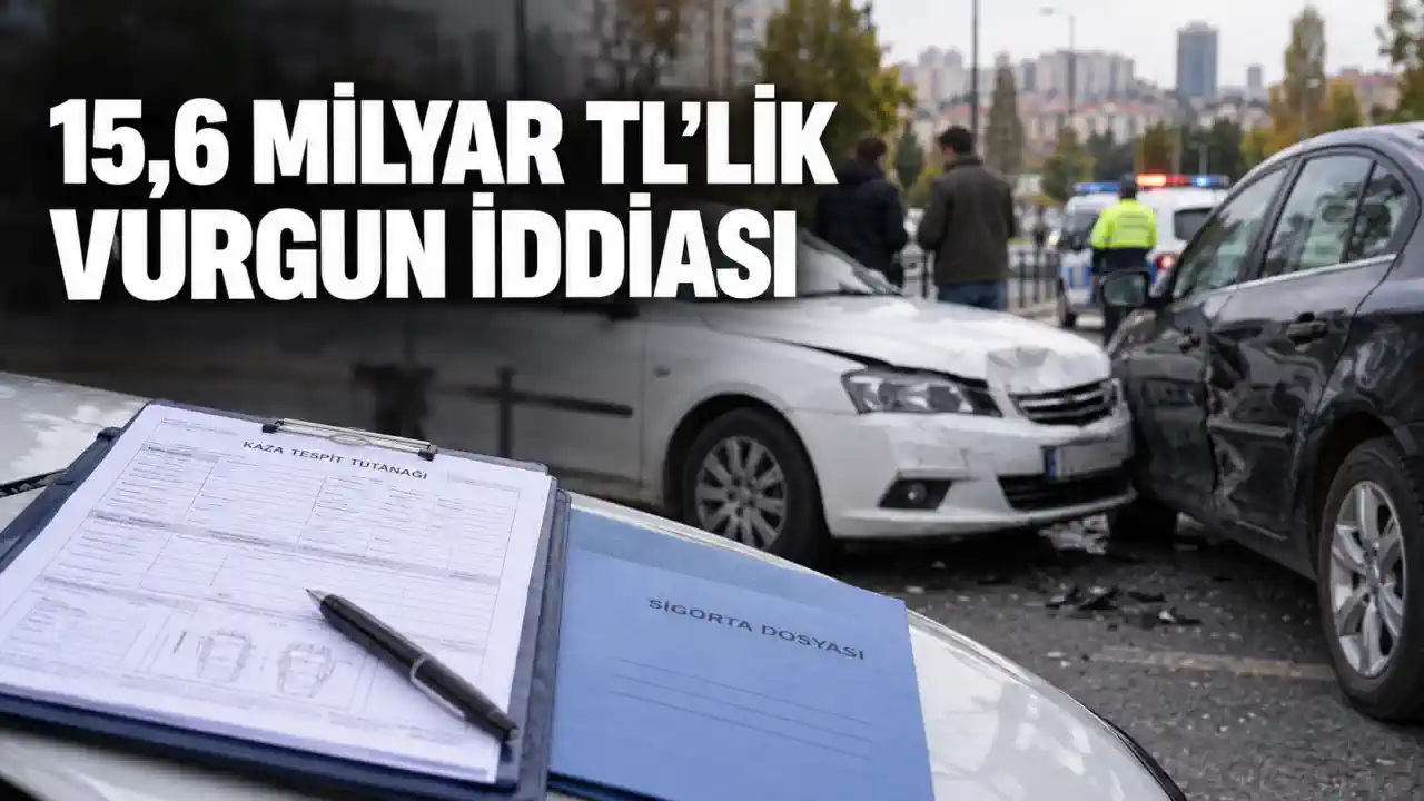 Trafik Kazası Mağdurlarının Verileriyle 15,6 Milyar TL’lik Vurgun İddiası: 825 Şüpheliye Soruşturma