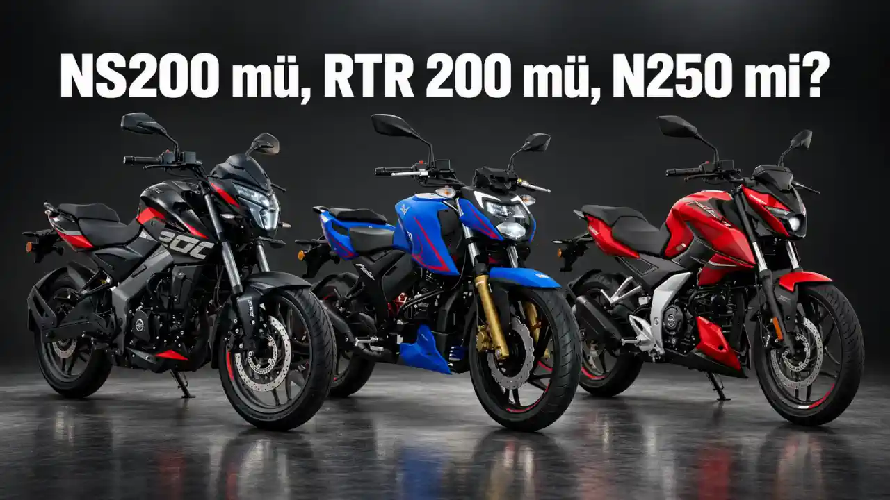 Bajaj Pulsar NS200 mü, TVS Apache RTR 200 4V mü, Bajaj Pulsar N250 mi? Hangisi Alınır?