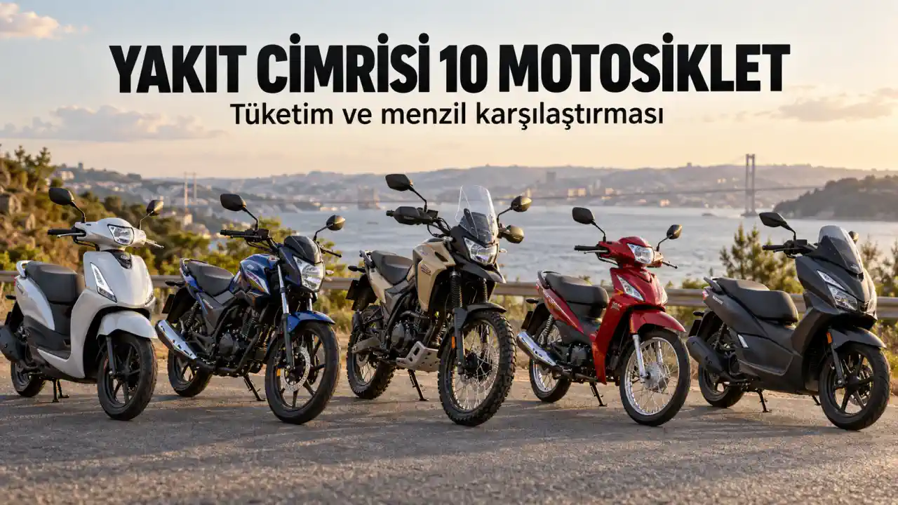 Yakıt cimrisi 10 motosiklet karşılaştırması