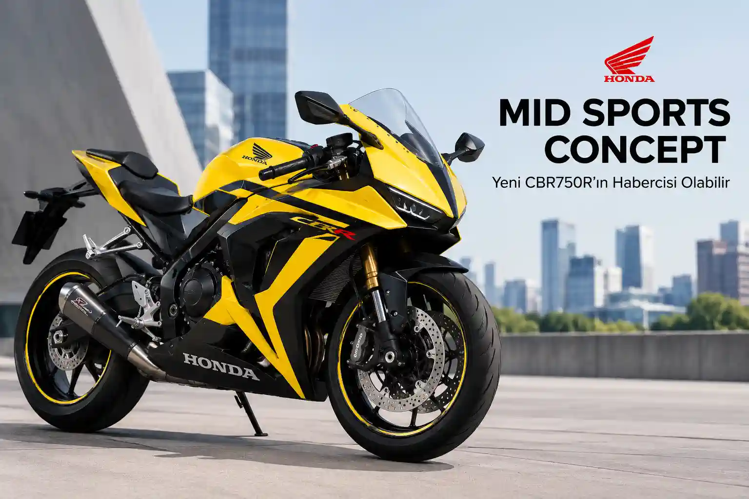 Honda Mid Sports Concept Tanıtıldı: Yeni CBR750R’ın Habercisi Olabilir