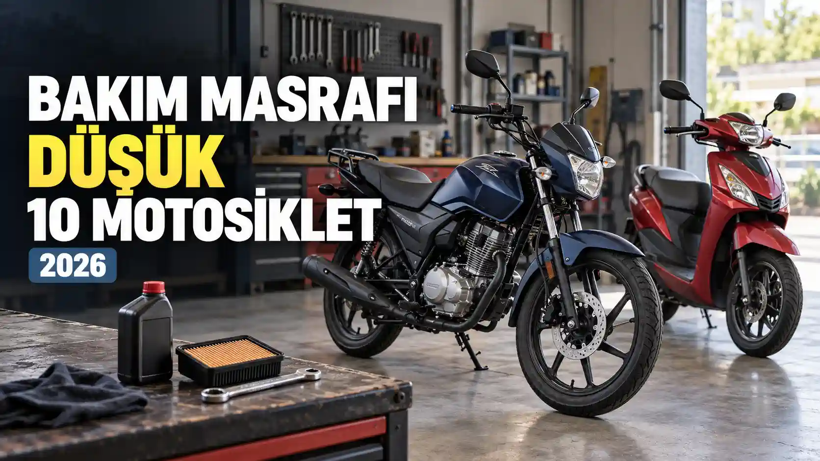 Bakım Masrafı Düşük 10 Motosiklet (2026)