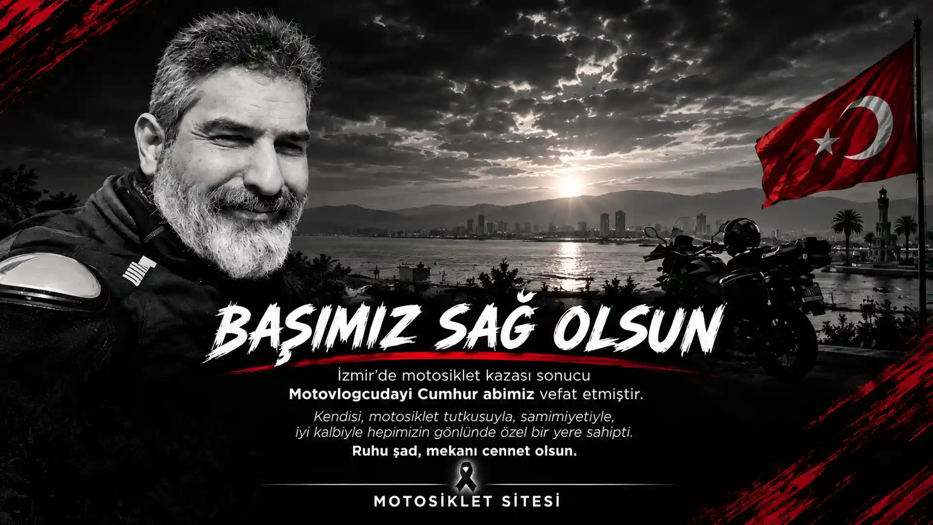 Motosiklet Camiasını Üzen Haber: Motovlogcudayı Cumhur Hayatını Kaybetti