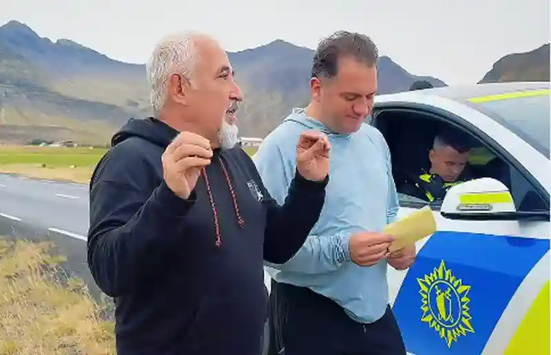 İzlanda'da 90k ceza yiyen motorcular