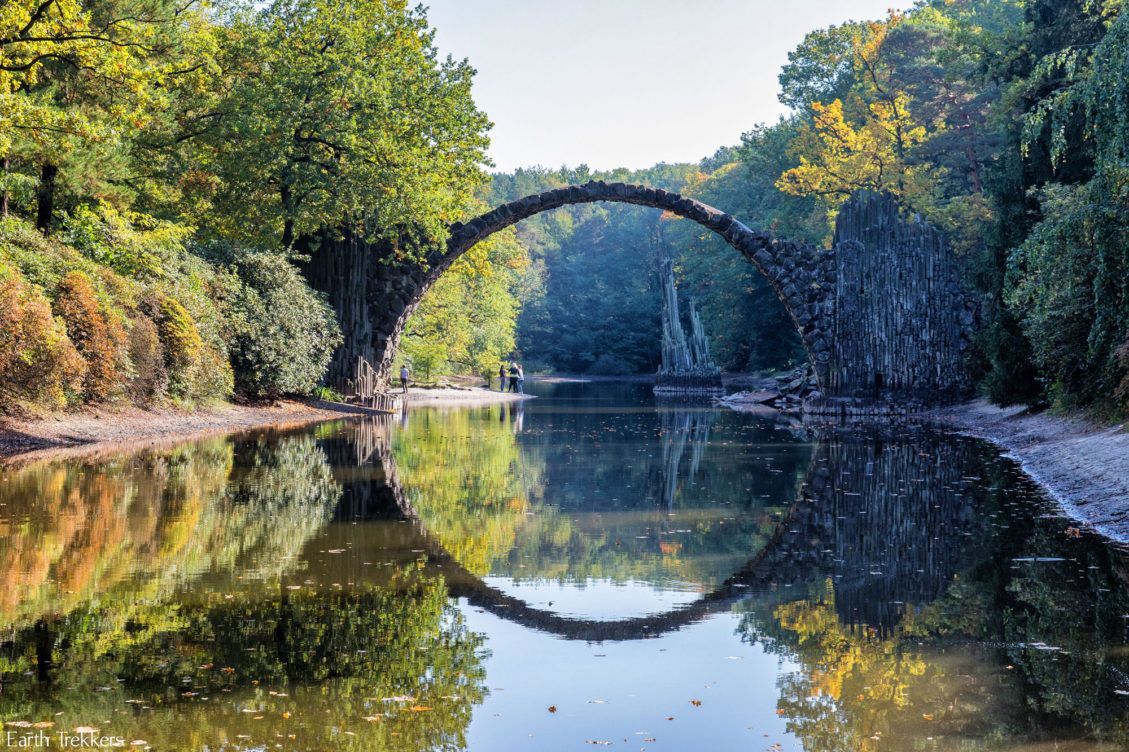 Rakotzbrücke / Rakotz Köprüsü - Kromlau Köprüsü, Almanya