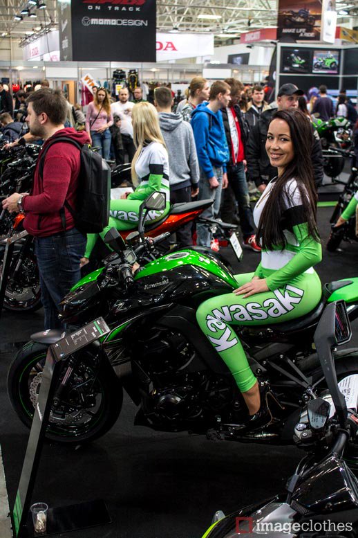 EICMA - Kızları Fuarda 2014