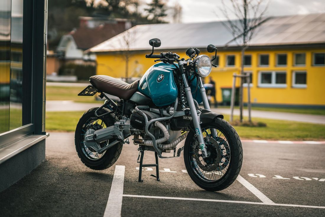 BMW R 1100 GS, Blue Hunter Custom
