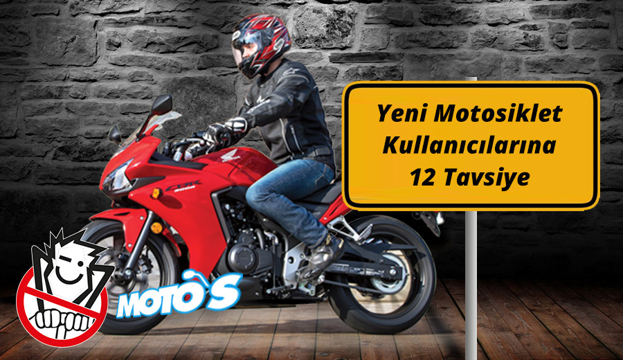 Yeni Motosiklet Kullanıcılarına 12 Tavsiye