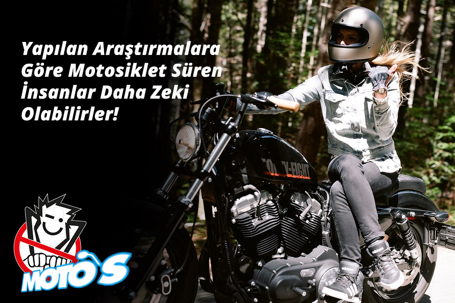 Yapılan Araştırmalara Göre Motosiklet Süren İnsanlar Daha Zeki Olabilirler!