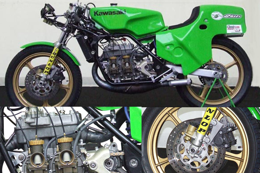 Kawasaki KR350 factory racer 1978