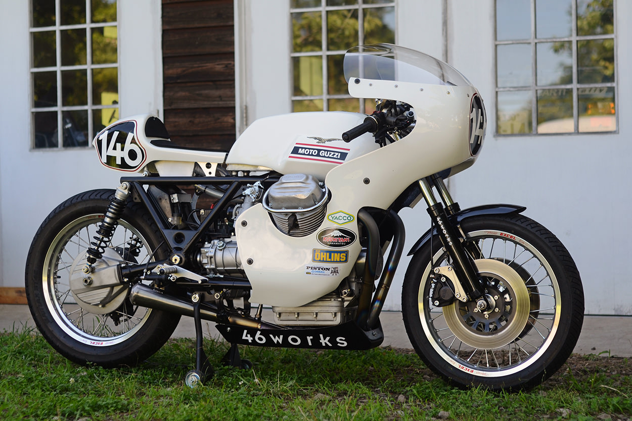 V7, 46WORKS’ MOTO GUZZI CUSTOM