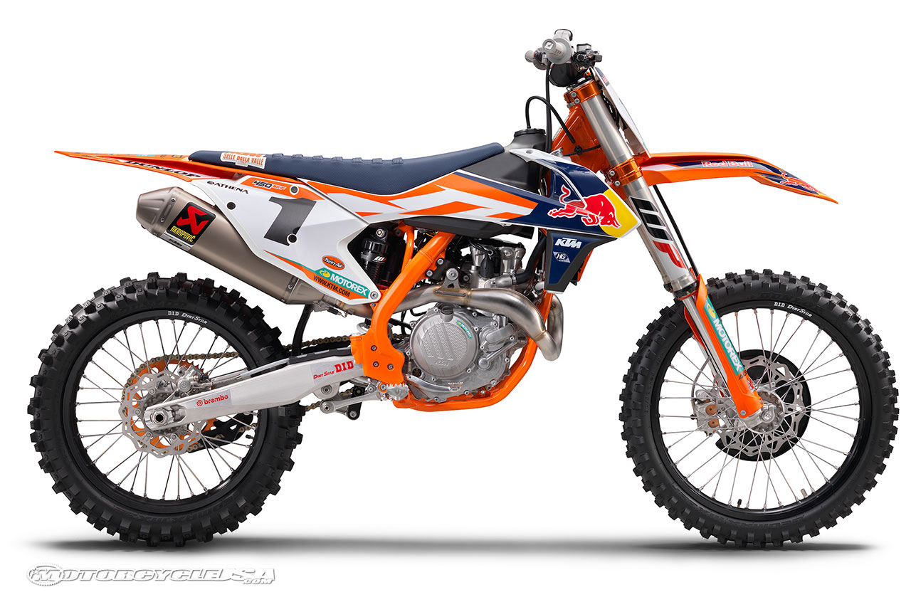 2017 KTM 450 SX-F ve 250 SX-F Factory Edition Modelleri Çıktı