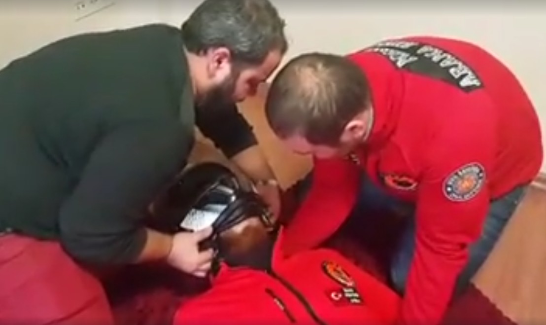 İlkyardım kask çıkartma teknikleri videosu yayınlandı