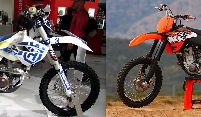 Husqvarna FE 250 ve KTM 250 SX-F Motosiklet Karşılaştırması