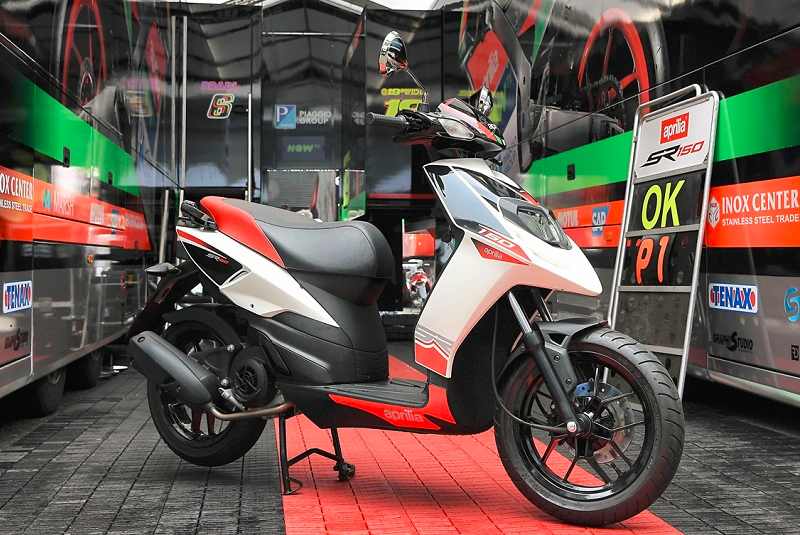Aprilia SR 125 görüntülendi