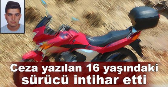 Trafik cezası yiyen 16 yaşındaki genç kendisini astı