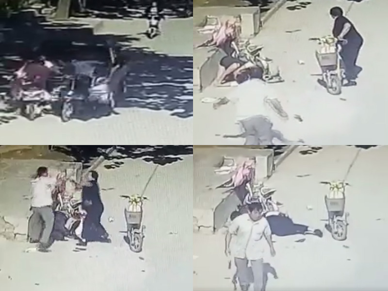 Arabasıyla ezdiği motosikletlilerin kafasını çekiçle ezdi