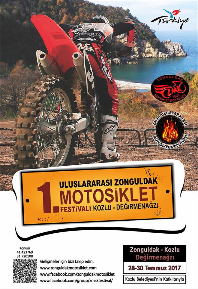1. Zonguldak Motosiklet Festivali, Zonguldak 28-30 Temmuz 2017