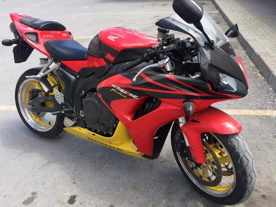 CBR 1000 RR çalındı ve yakalandı