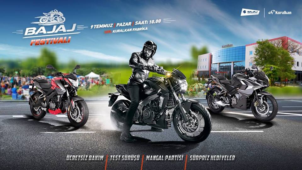 Motor tutkunları Bajaj Festivali'nde buluşuyor