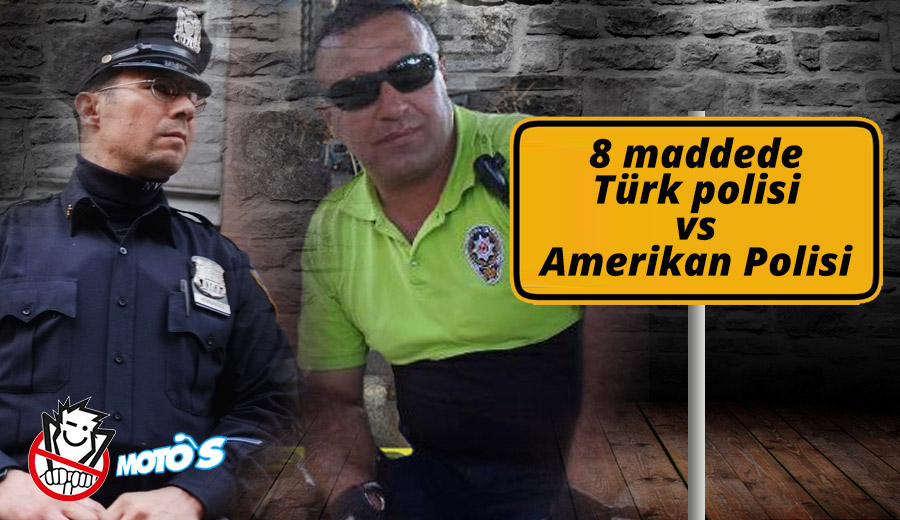 8 Maddede Türk Polisi vs Amerikan Polisi