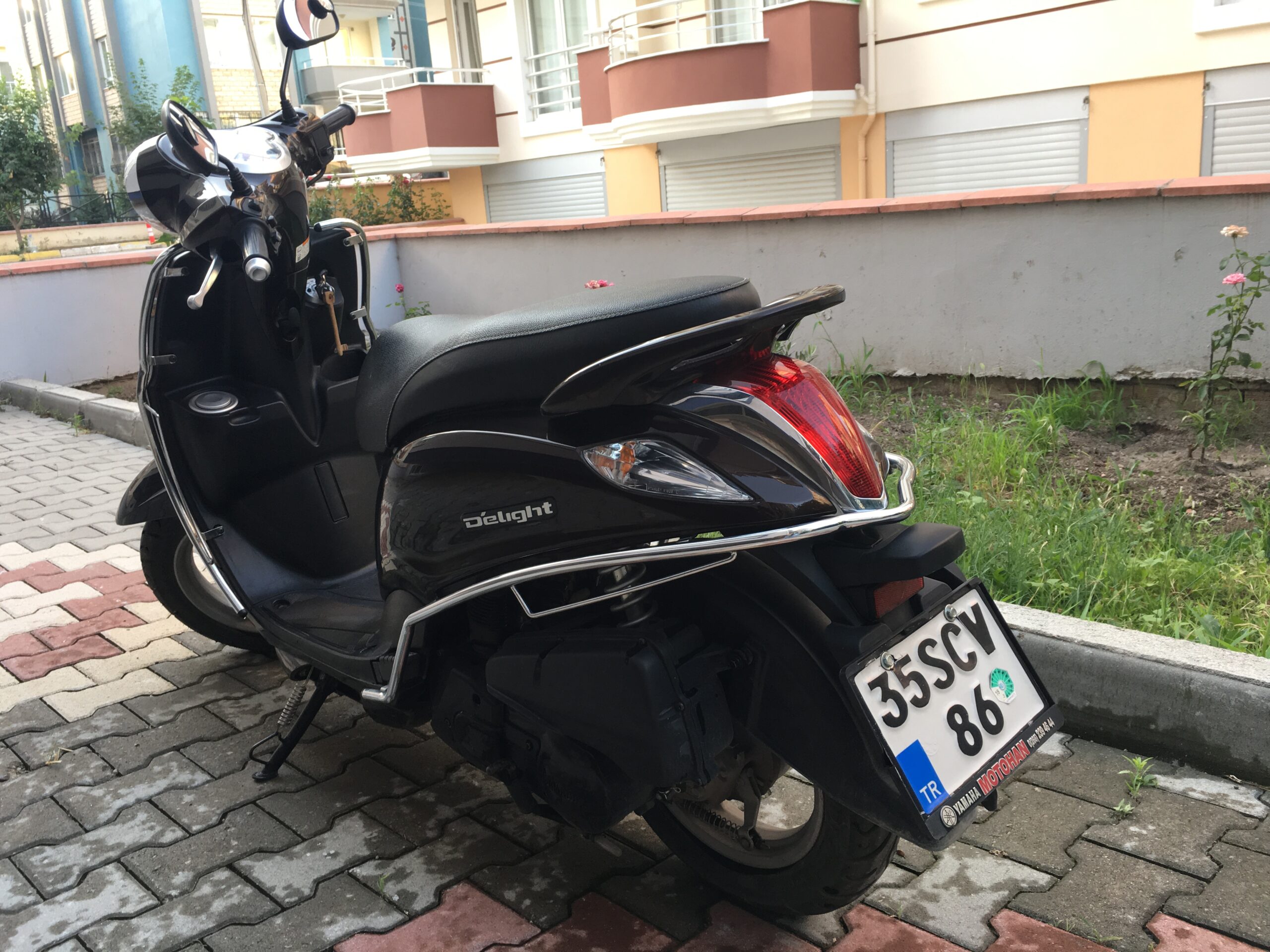 YAMAHA D'ELIGHT (Bordo, Gövde Koruma Demirli)