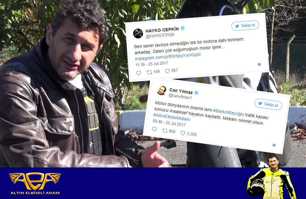 Sosyal medya Altın Elbiseli Adam'a veda ediyor...