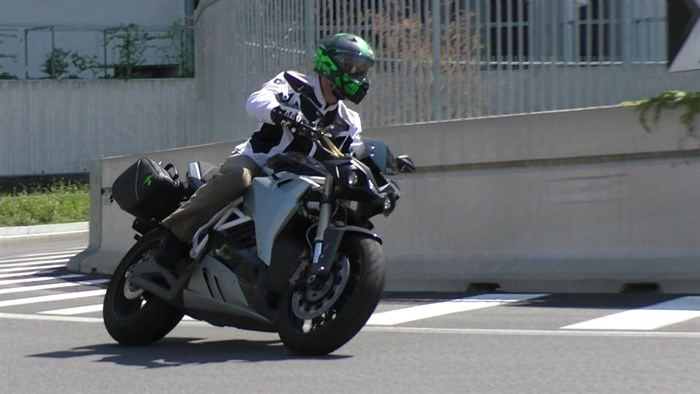 %100 Elektrikli Motosiklet Energica Eva