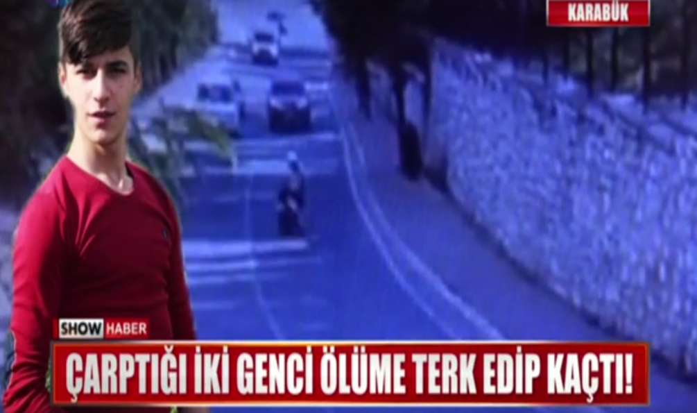 Çarptığı genci ölüme terketti