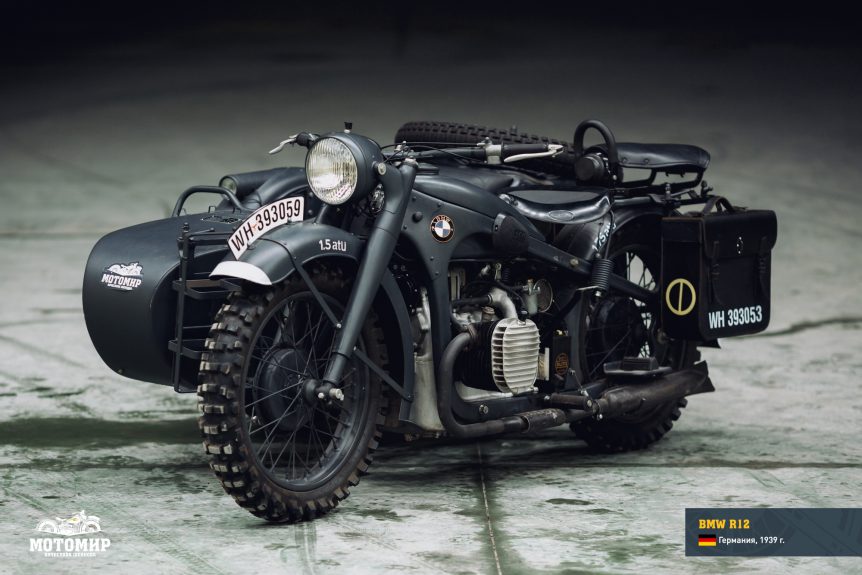 BMW R12 - İkinci Dünya Savaşında da kullanıldı
