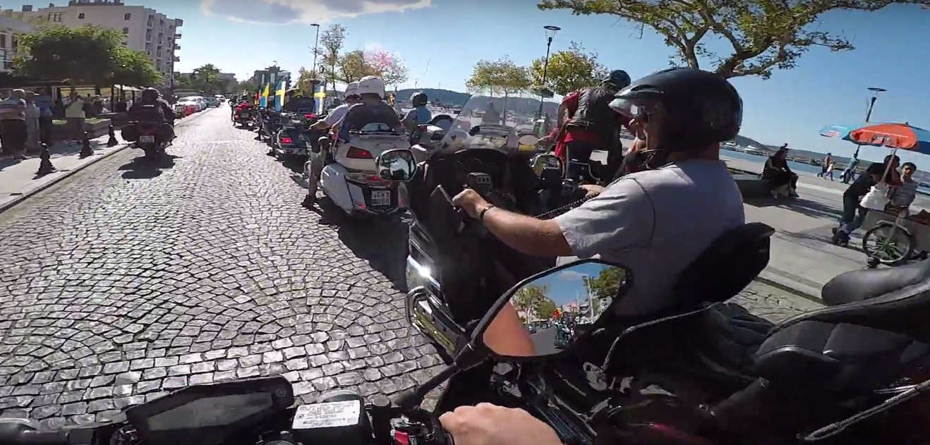 Çanakkale'de 150 Tane Goldwing (Nebi Irmak)