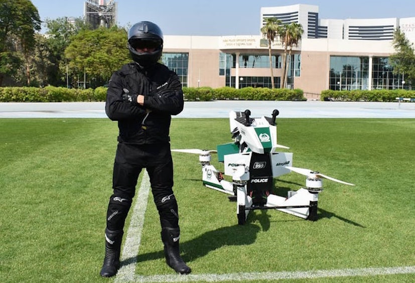 Dubai Polisi Filosuna Hoverbike Ekleniyor
