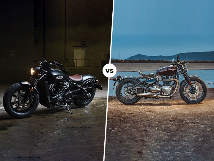 Indian Scout Bobber Vs Triumph Bonneville Bobber