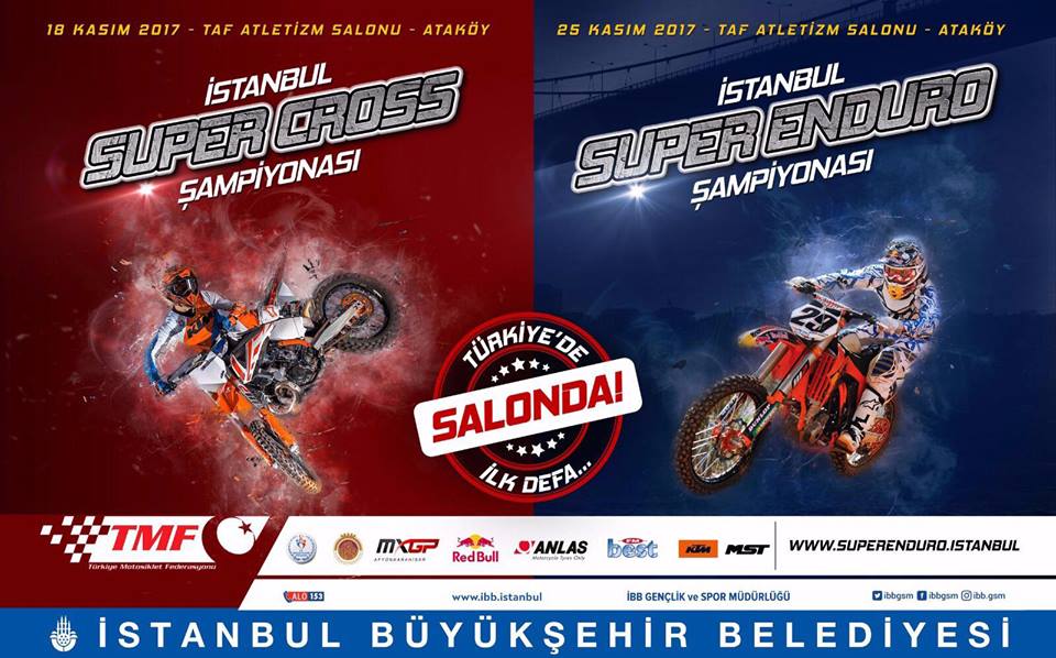 Türkiye'de bir ilk - İstanbul Süper Cross ve Süper Enduro yarışları başlıyor