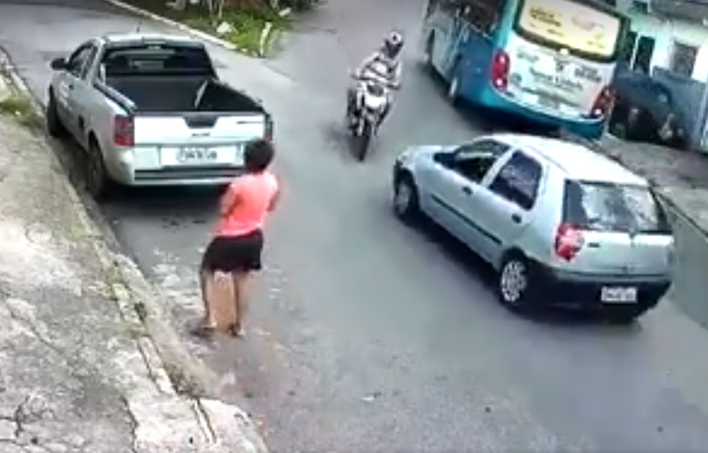 Motorcunun Ölüm Anı Kameralara Yansıdı