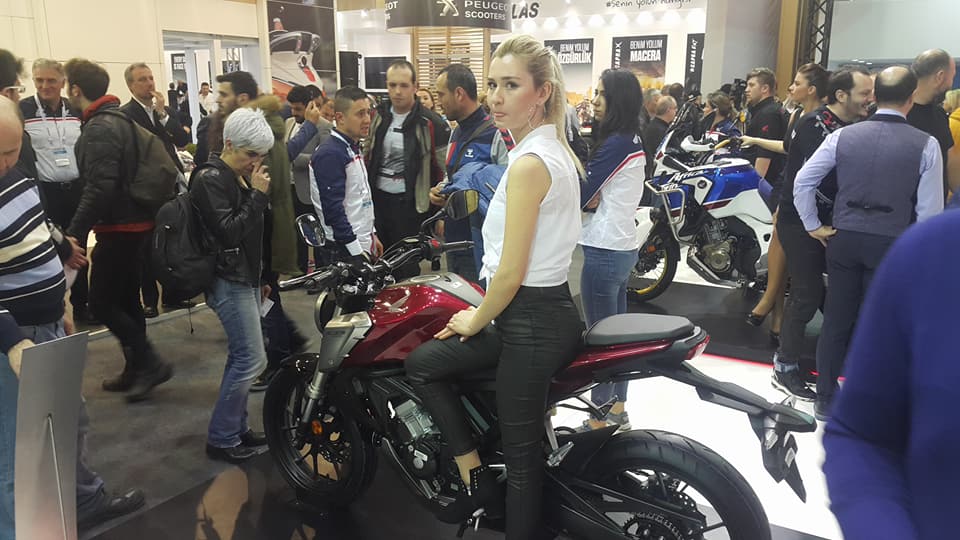 Honda standı, 2018 Moto Bike Expo İstanbul