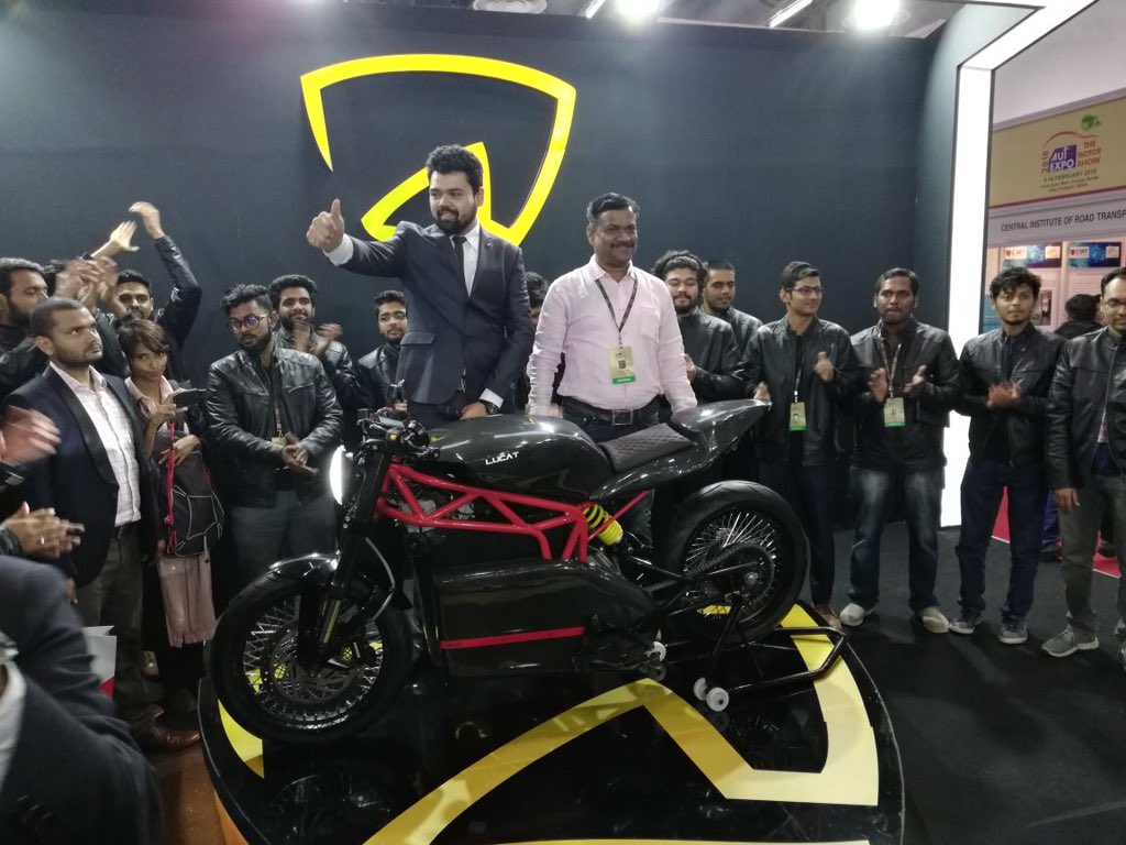 Menza Motors’un Lucat Elektrikli Motoru Auto Expo 2018