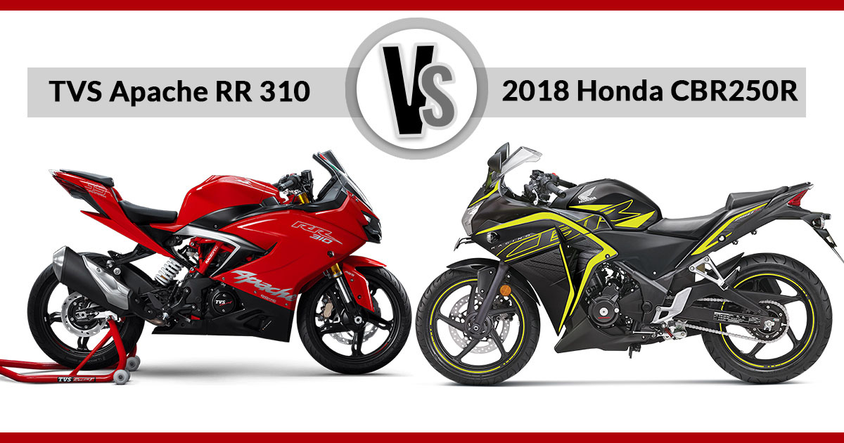 Honda CBR250R vs Apache RR310