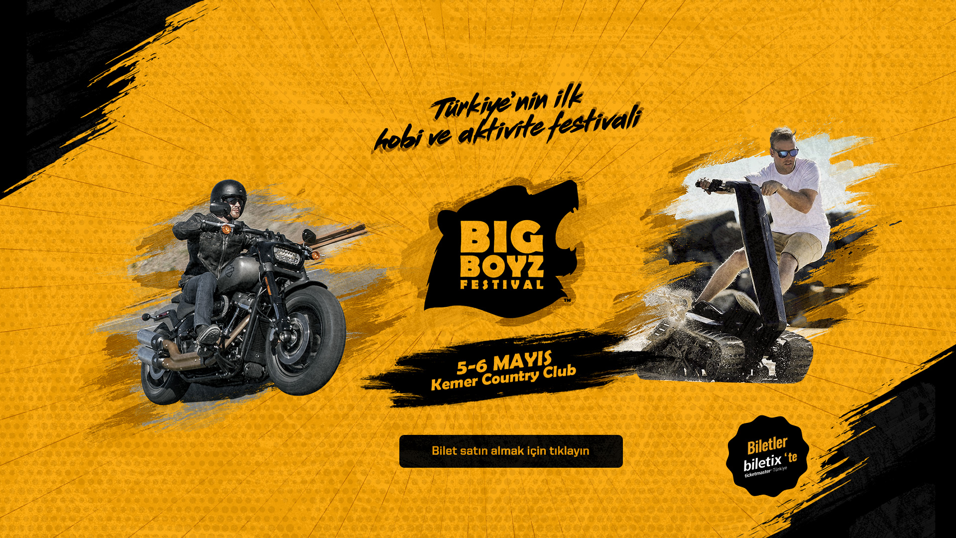 Big Boyz Festival, 5-6 Mayıs'ta Kemer Country Club'ta