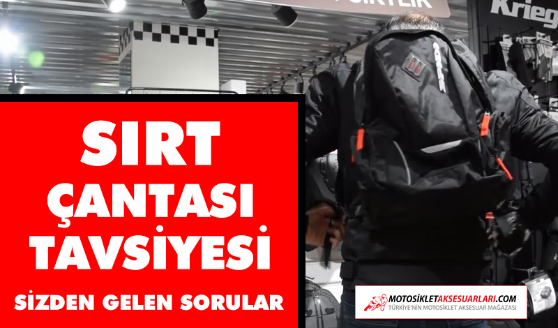 Motosiklet Sırt Çantası Tavsiyeleri