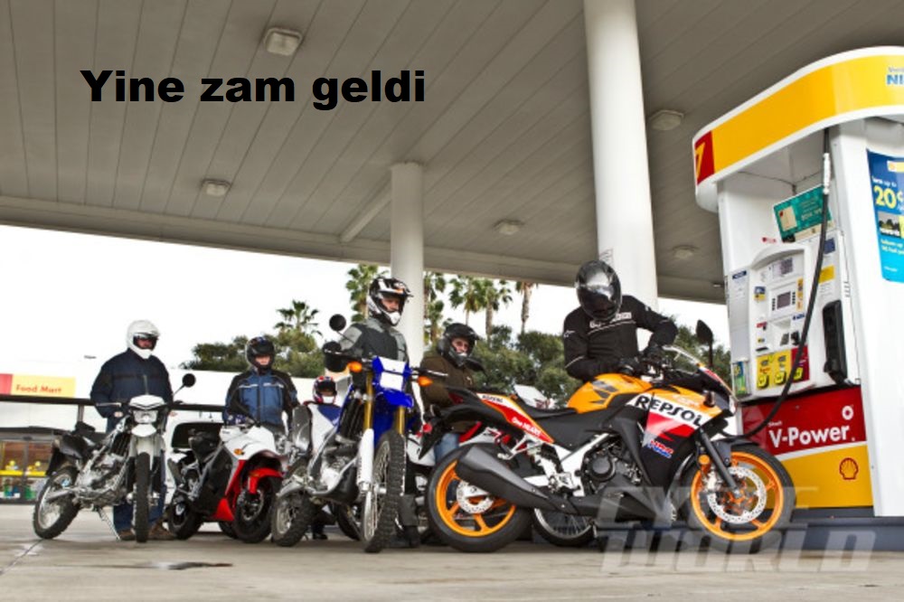 Benzin 8 kuruş daha zam geliyor.