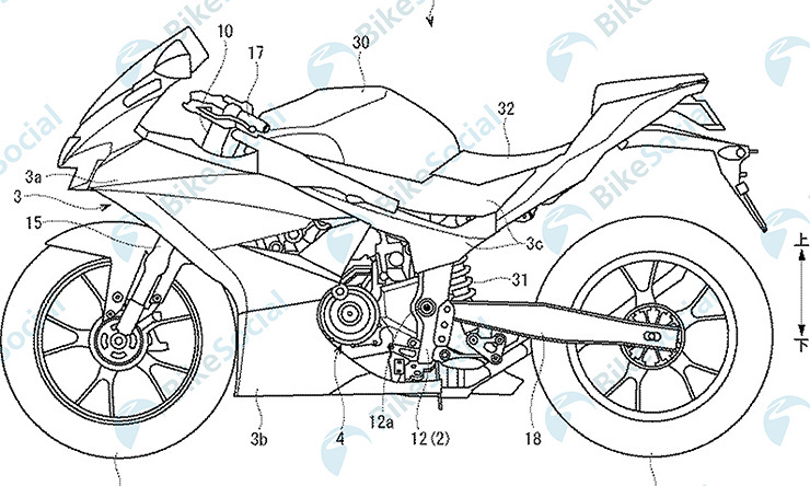 Suzuki GSX-R300 patenti aldı