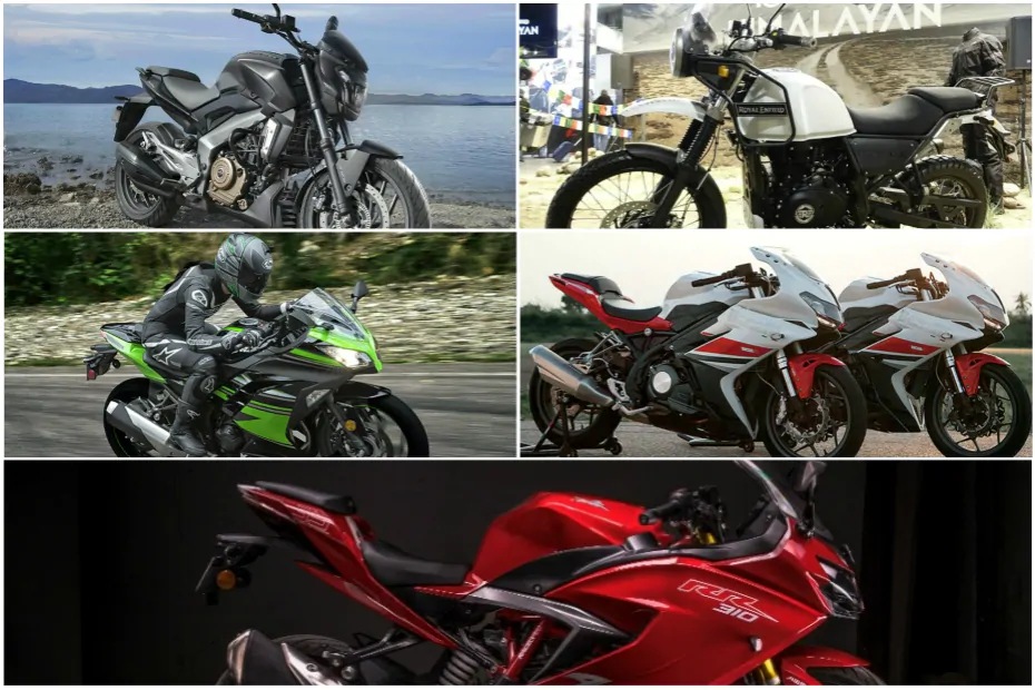Dominar 400 vs Versys X-300 vs Benelli 302R vs 390 Duke vs Ninja 300 vs Apache RR 310