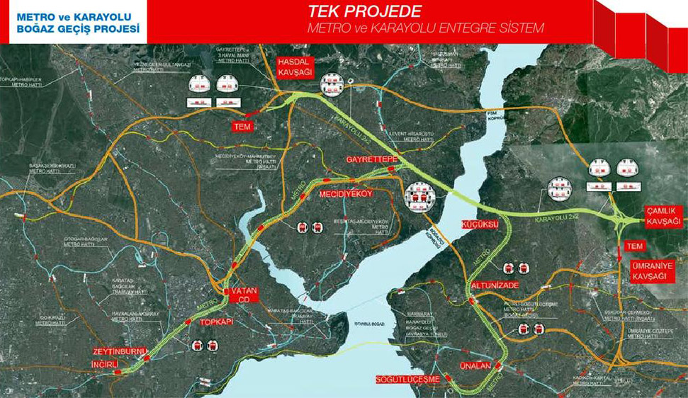 3 Katlı Tüp Tüneli İçin Adım Atıldı