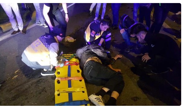 Korktuğum kaza başıma geldi